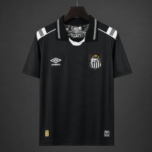 Santos Third Black Man Jersey 26/27