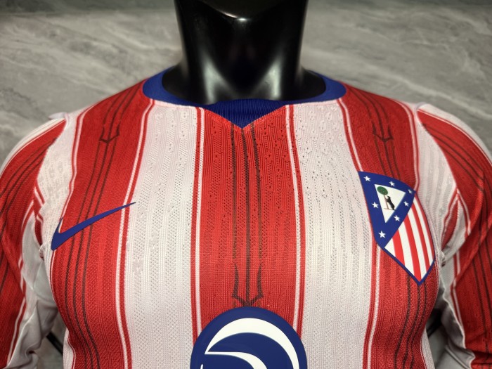 Atletico Madrid Home Player Long Sleeve Man Jersey 26/27