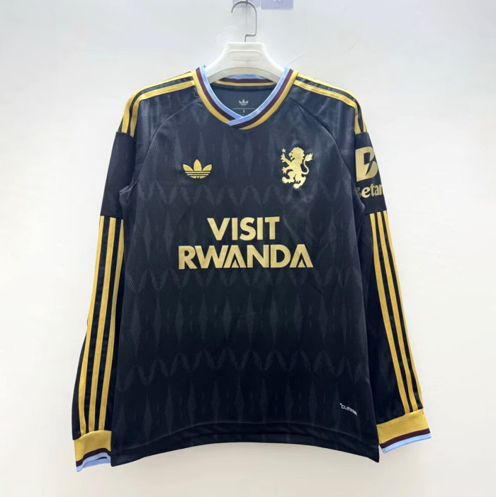 Aston Villa Away Long Sleeve Man Jersey 26/27