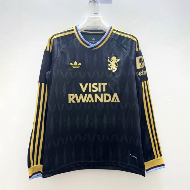 Aston Villa Away Long Sleeve Man Jersey 26/27