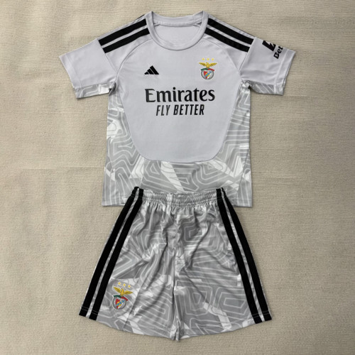 SL Benfica Grey Goalkeeper Kids Suit 26/27
