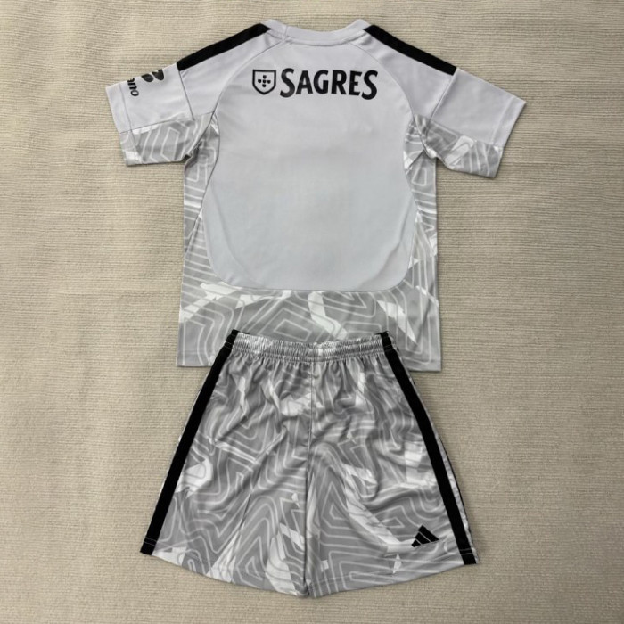 SL Benfica Grey Goalkeeper Kids Suit 26/27