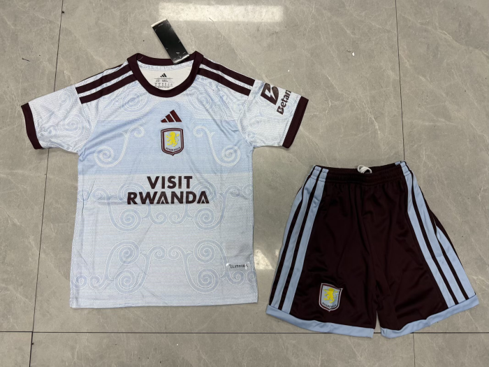 Aston Villa Man Third Kids Suit 26/27