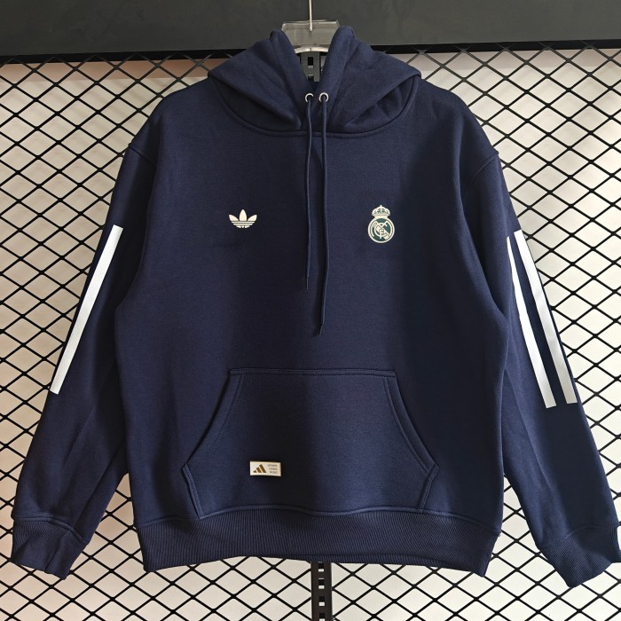 Real Madrid Hoodie Sweatshirt Training Jersey 26/27 (Multiple colors)