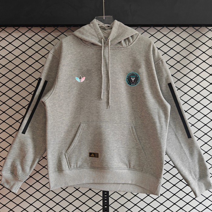 Inter Miami Fleece Lined Hoodie Sweatshirt Training Jersey 26/27 (Multiple colors)