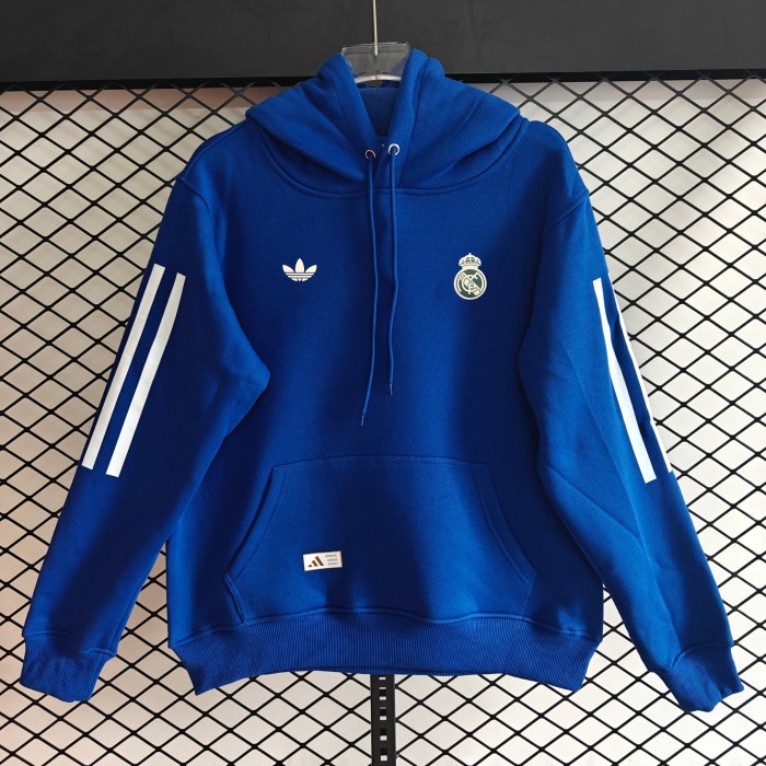 Real Madrid Hoodie Sweatshirt Training Jersey 26/27 (Multiple colors)