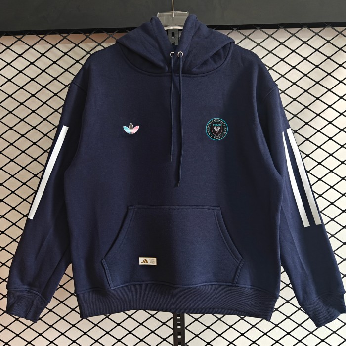Inter Miami Fleece Lined Hoodie Sweatshirt Training Jersey 26/27 (Multiple colors)