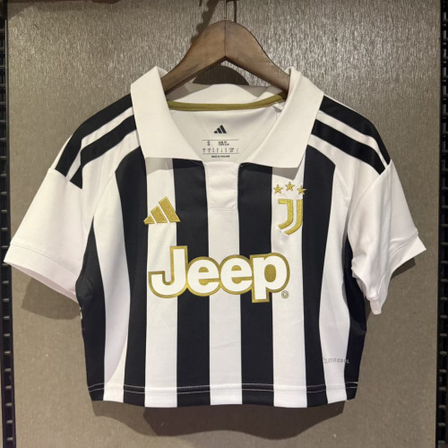 Juventus Home Woman Cropped Jersey