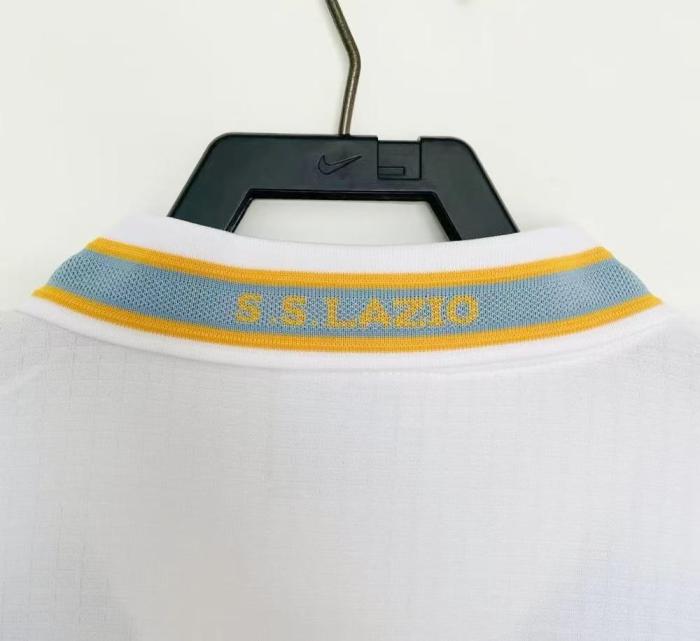 Lazio Away Long Sleeve Retro Jersey 2000/01