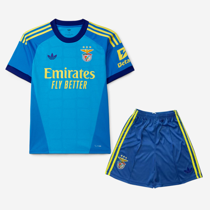 SL Benfica Blue Goalkeeper Men Jersey Suit 26/27