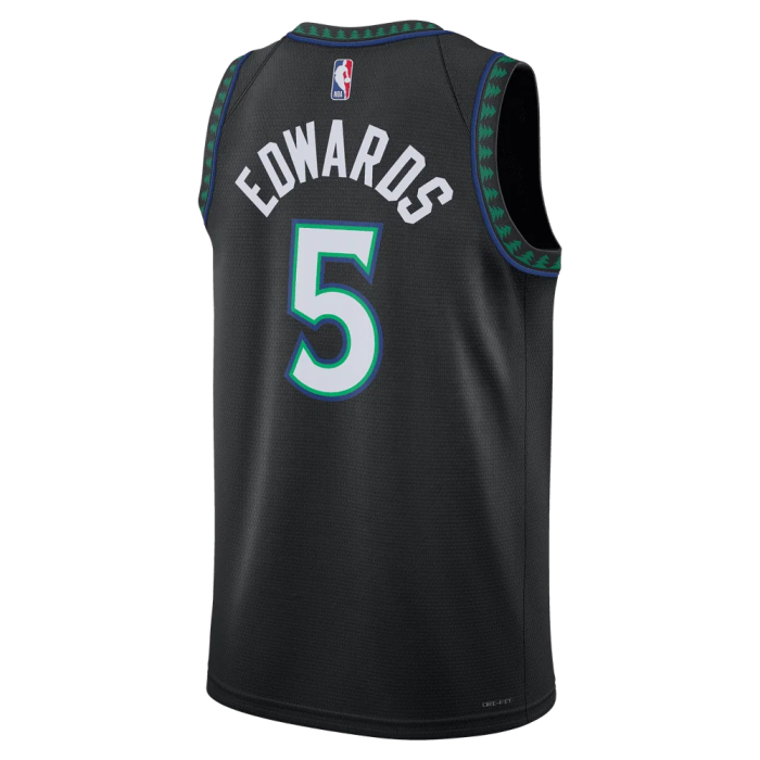 Minnesota Timberwolves Man Jersey Black 22/23
