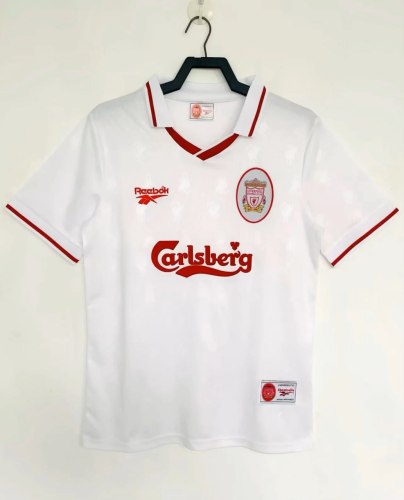 Liverpool White Retro Jersey 96/97