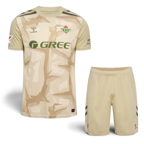 Real Betis Beige Goalkeeper Men Jersey Suit 26/27