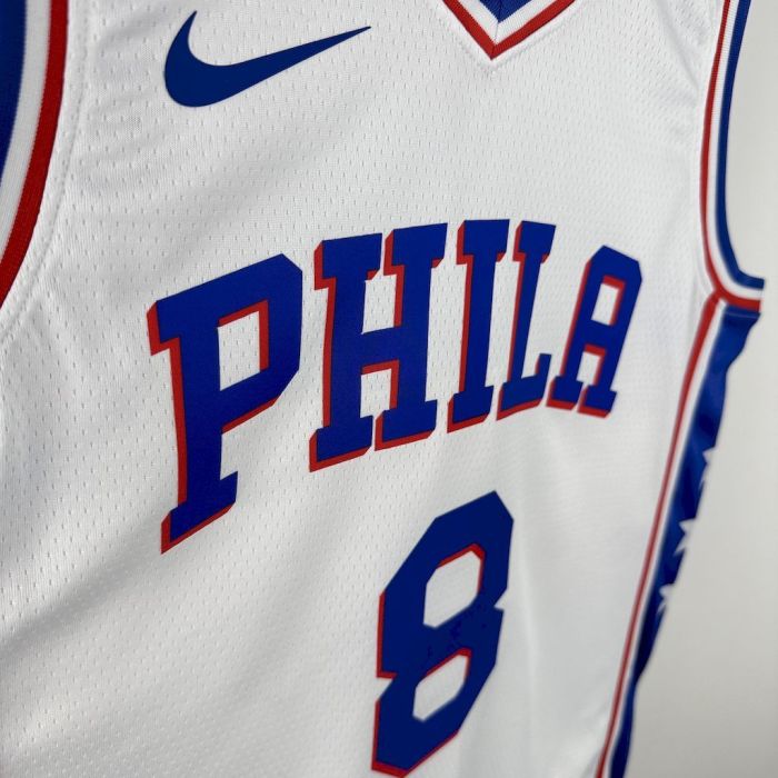 Paul George Philadelphia 76ers 2023/24 Swingman Home Jersey White