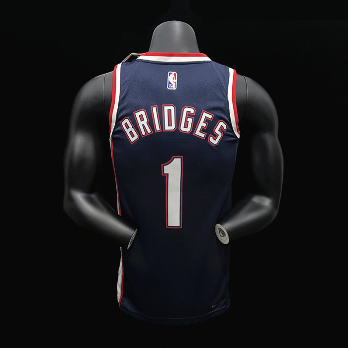 Mikal Bridges Brooklyn Nets City Edition Swingman Jersey 2021/22