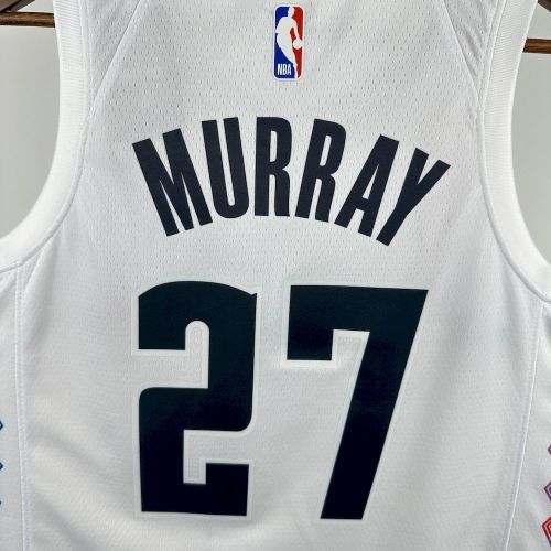 Jamal Murray Denver Nuggets  City Edition 2024/25 Swingman Jersey White