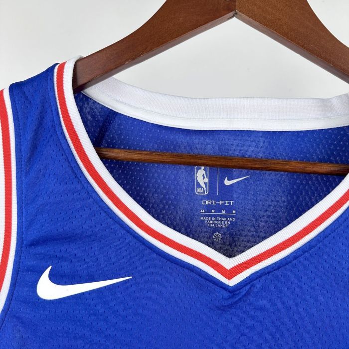 Paul George Philadelphia 76ers 2023/24 Swingman Away Jersey Blue