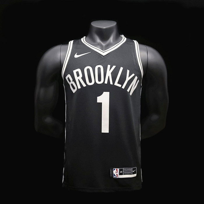 Mikal Bridges Brooklyn Nets  Icon Edition Swingman Jersey Black