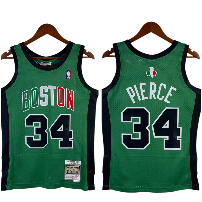 Paul Pierce Boston Celtics Hardwood Classics Swingman Retro Jersey Green