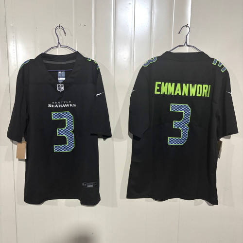 Seattle Seahawks Nick Emmanwori Black Game Jersey - Gen 2