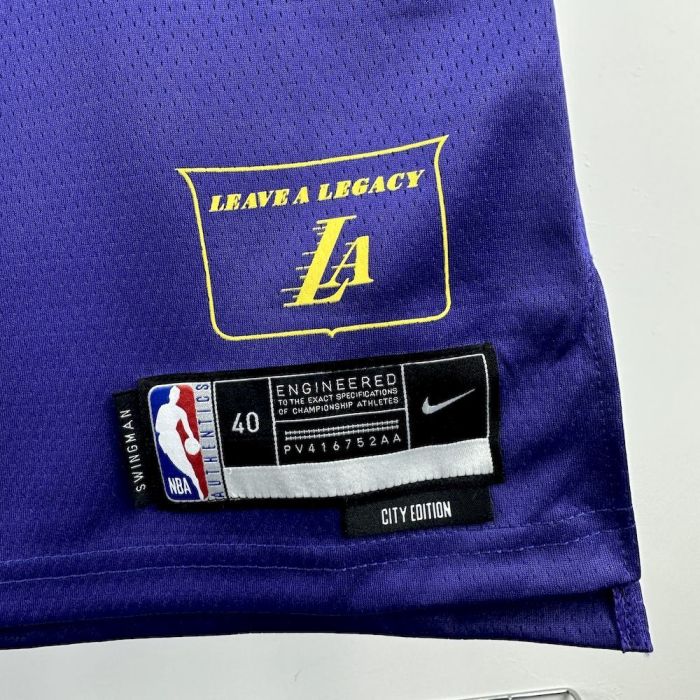 Luka Dončić Los Angeles City Edition Swingman Jersey 24/25 Purple