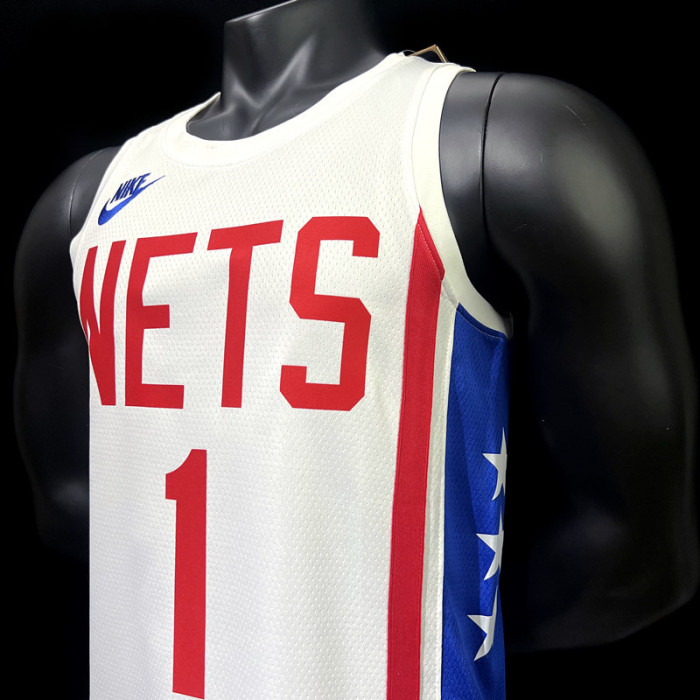Mikal Bridges Brooklyn Nets Classic Edition Swingman Jersey White