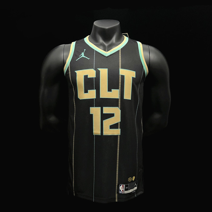 Kelly Oubre Jr. Charlotte Hornets City Edition Swingman Jersey 22/23 Black
