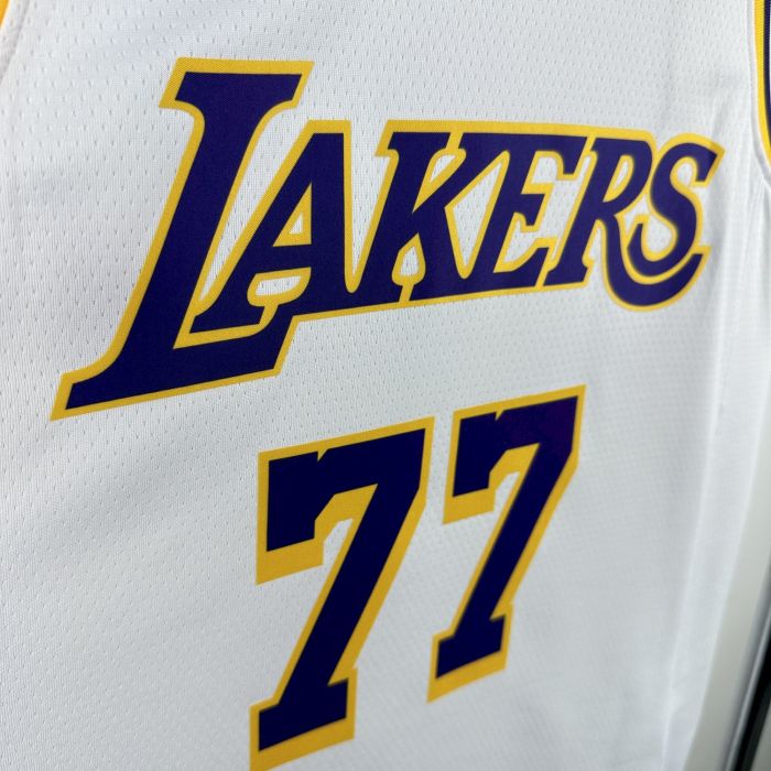 Luka Dončić Los Angeles Lakers Association Edition Swingman Jersey 23/24 White