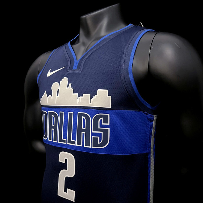 Kyrie Irving Dallas Mavericks City Edition 22/23 Swingman Jersey Blue