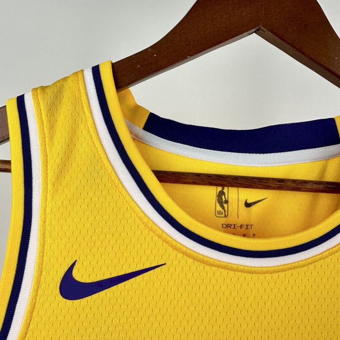 Luka Dončić Los Angeles Lakers Icon Edition Swingman Jersey 23/24 Yellow