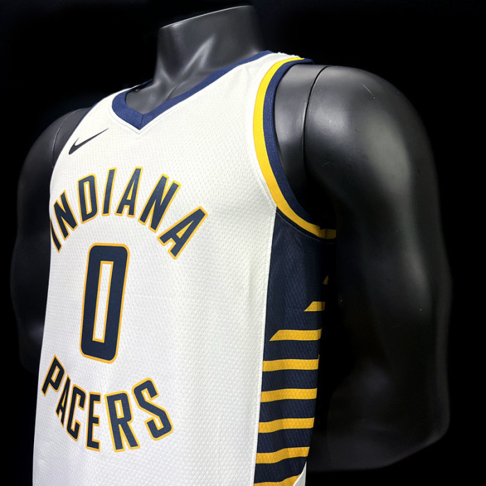 Tyrese Haliburton Indiana Pacers Association Edition Swingman Jersey 22/23 White