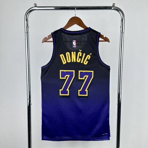 Luka Dončić Los Angeles City Edition Swingman Jersey 24/25 Purple