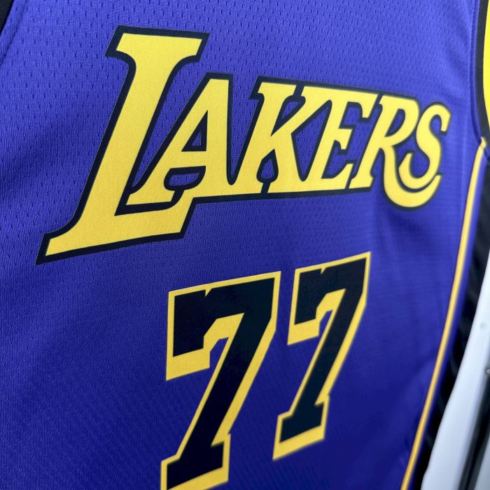 Luka Dončić Los Angeles Statement Edition Swingman Jersey 23/24 Purple