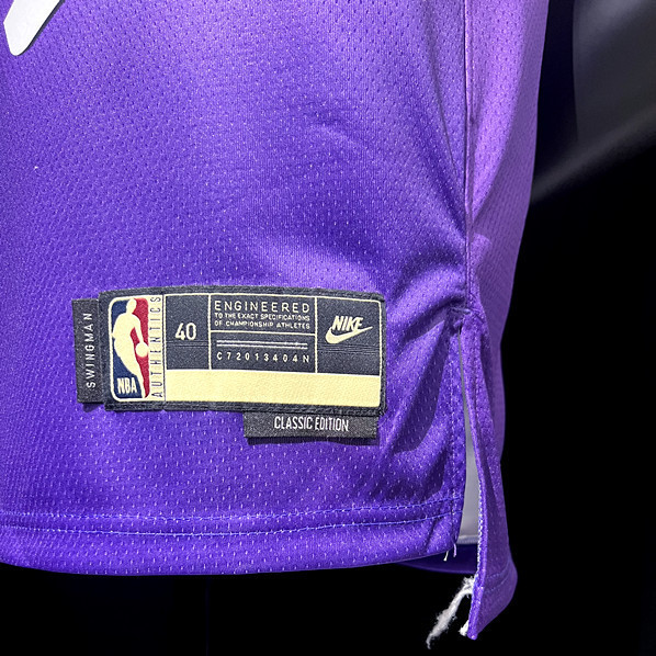 Kevin Durant City Phoenix Suns Classic Edition Swingman Jersey Purple