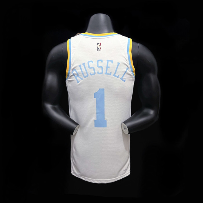 D'Angelo Russell Los Angeles Lakers Classic Edition Swingman Jersey 22/23 White