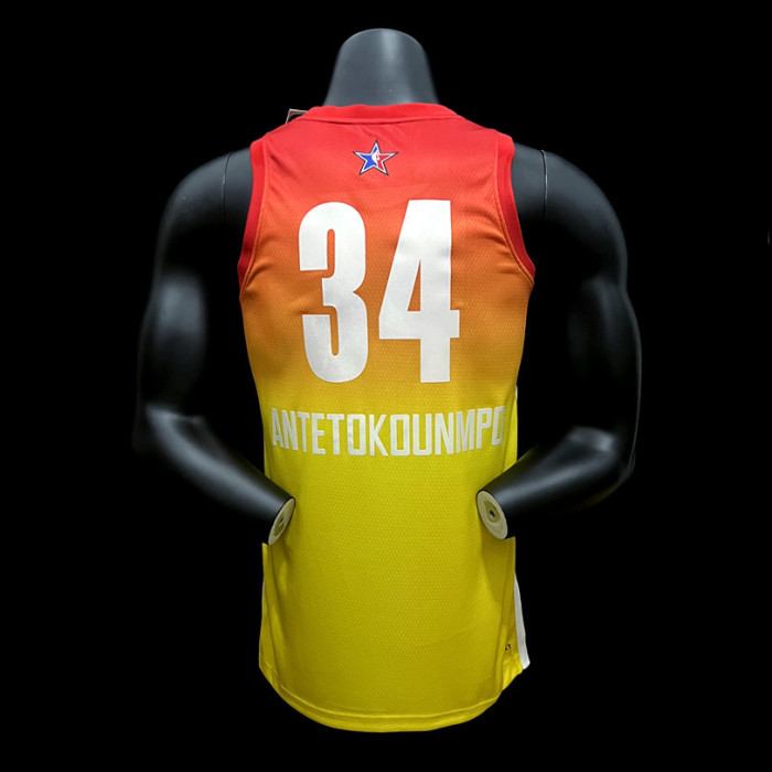 Giannis Antetokounmpo 2023 All-Star West Swingman Jersey Gradient