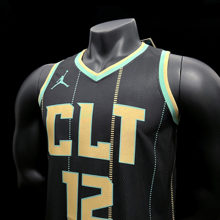 Kelly Oubre Jr. Charlotte Hornets City Edition Swingman Jersey 22/23 Black
