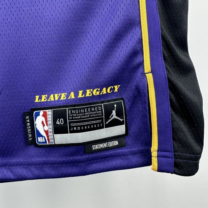 Luka Dončić Los Angeles Statement Edition Swingman Jersey 23/24 Purple