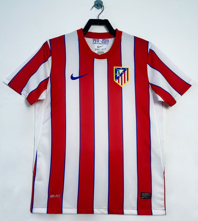 Atletico Madrid Home Retro Jersey 2011/12