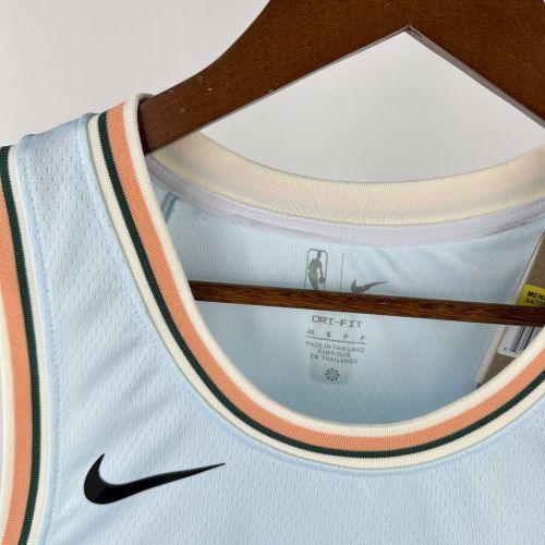 Jeremy Sochan San Antonio Spurs 24/25 City Edition Swingman Jersey Blue