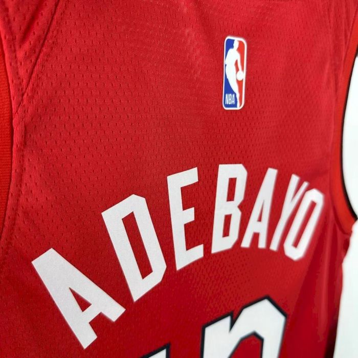 Bam Adebayo Miami Heat City Edition 24/25 Swingman Jersey Red
