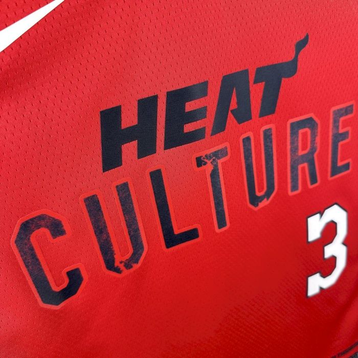 Dwyane Wade Miami Heat City Edition 24/25 Swingman Jersey Red