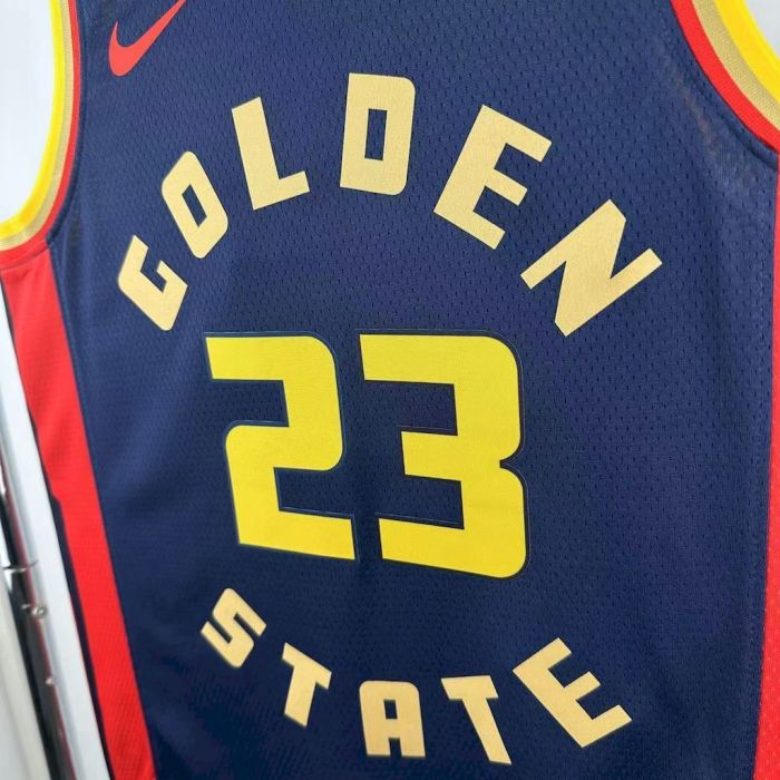 Draymond Green Wiggins Golden State Warriors City Edition Swingman Jersey 24/25 Blue