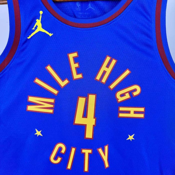 Russell Westbrook Denver Nuggets Statement Edition Swingman Jersey Blue