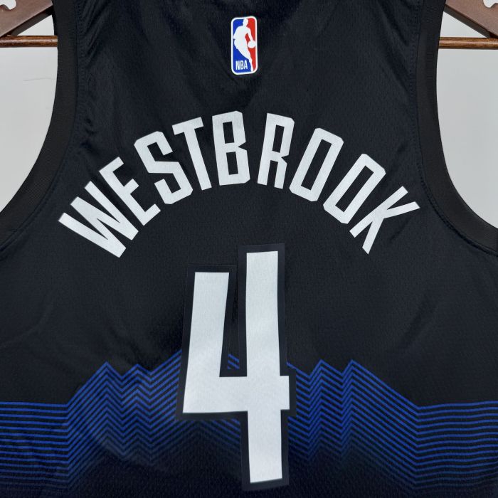 Russell Westbrook Denver Nuggets City Edition 2024/25 Swingman Jersey Black