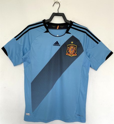 Spain Euro 2012 Away Retro Jersey