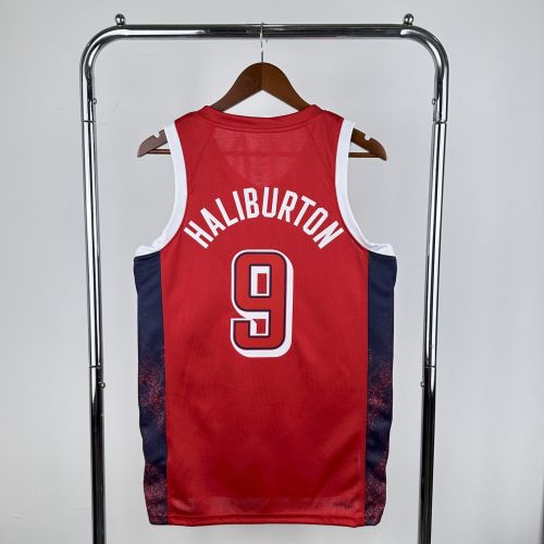 Tyrese Haliburton Tatum Team USA 2024 Swingman Jersey Red