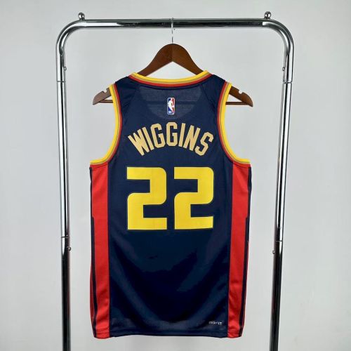 Andrew Wiggins Golden State Warriors City Edition Swingman Jersey 24/25 Blue