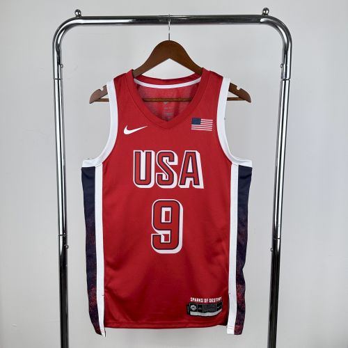 Tyrese Haliburton Tatum Team USA 2024 Swingman Jersey Red