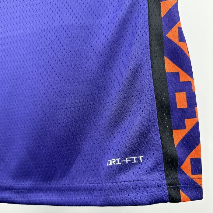 Devin Booker City Phoenix Suns City Edition 24/25 Swingman Jersey Purple